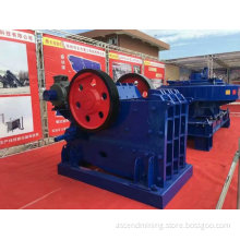 Rock stone gravel crushing jaw crusher machine